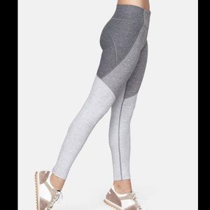 Outdoor voices leggings 7/8 length gray (small)